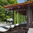 thumbnail image 2 of Yescom Panneau de Rideau d'Intimité Extérieur 54"x108 Pouces à Languettes UV30+ pour Porche, Pergola, Terrasse, 4 Pcs, 2 of 9