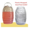 thumbnail image 3 of 2 Pack 5 Gallon Jug with Lid - Aguas Frescas Vitrolero Water Container - Napkins included for Party - LargeDispenser Ideal for Agua fresca and Juice, 3 of 4