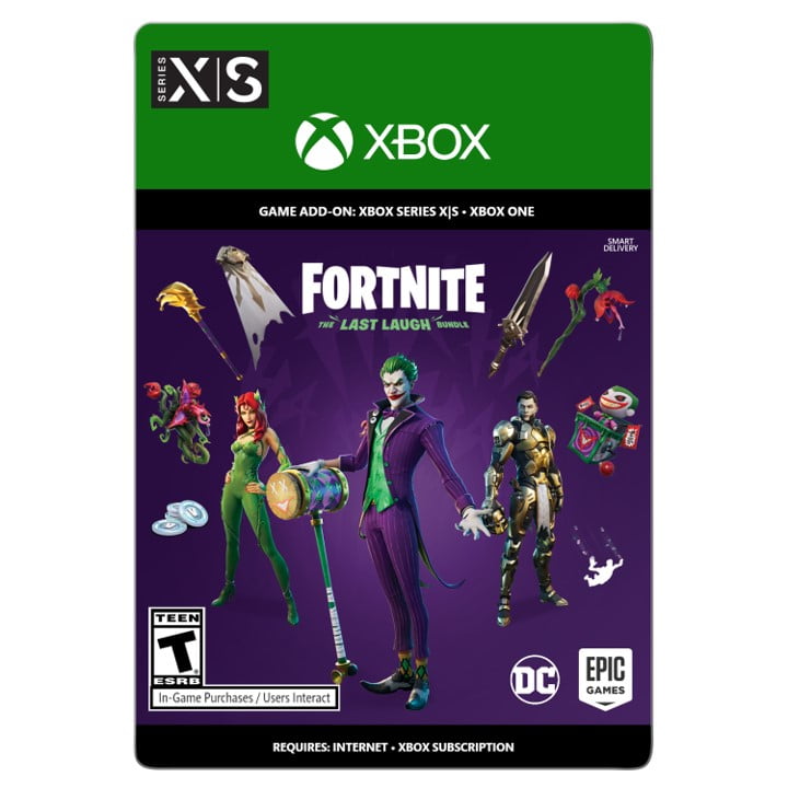 Fortnite: The Last Laugh Bundle, Epic Games, Xbox One, Xbox Series