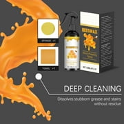 GWAAMB Beeswax Spray, Natural Beeswax Spray Furniture Polish, The Original Micro Molecularized Beewax Care Restorer for Living Rooms,Kitchens,Wood Furniture Floors,120ML/4 OZ