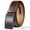 Cognac, variant on Men’s Leather Belt, Slide Ratchet Belt for Dress Casual with Adjustable Buckle, Trim to Fit