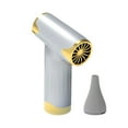 thumbnail image 1 of Secador de pelo automático, secador de pelo portátil, secador de pelo compacto pequeño de bajo ruido para mujeres y hombres, secador de pelo inalámbri Plata, 1 of 8