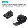 thumbnail image 4 of 1 Roll 1 Yard Self Adhesive Crystal Rhinestone Diamond Ribbon for Arts & Crafts Project Black, 4 of 5