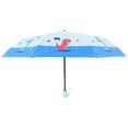 thumbnail image 2 of Bonitos estampados de dibujos animados para niños, Mini paraguas compacto para el sol y la lluvia UPF 50+, protección UV, paraguas de viaje a prueba de viento JFHHH pequeña, 2 of 5