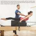 thumbnail image 3 of 2PCS Pilates Double Loop Straps,Feet Fitness Equipment Straps, Yoga Pilates Double Loop Straps Padded D-Ring Ankle Strap, 3 of 10