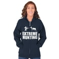thumbnail image 3 of Extreme Hunting Mixed Martial Arts Unisex Plus Size Zip Hoodie Brisco Brands 4X, 3 of 6