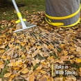 thumbnail image 6 of 73 inch Adjustable Garden Rake, Leaf Rake, steel, 6 of 8