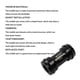 thumbnail image 3 of Greeniant Adaptador de eje medio Diseño de rodamiento Cerámica Rodillo Ciclismo Parte Estanqueidad Estructura firme Eje central Negro BB3024 Ciclismo Negro BB3024, 3 of 6