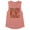 Desert Pink, variant on Daisy Teach Love Inspire Women's Muscle Tank Medium Stonewash Denim