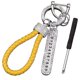 thumbnail image 1 of Charm para llave de coche y moto, charm de cuerda tejido a mano, 1 of 5