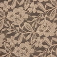 thumbnail image 3 of Zelouf Olivia Floral Glitter Lace  , Sewing, DIY, Crafts Fabric by the Yard, Mocha/blush, 7 Yard, 3 of 3