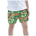thumbnail image 3 of gdxvjhbj Boys Shorts Slim Toddler Kids Boys'Mesh Shorts Athletic Shorts with Drawstring Boys Basketball Running Shorts (Green,1-2 Years), 3 of 5