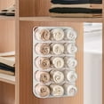 thumbnail image 5 of Wall Mounted figures display cases Capsule Storage Organizer clear Wardrobe organizadores for Underwear, socks, ties, mini display cases, 5 of 6