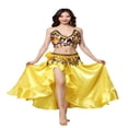 thumbnail image 1 of Traje de danza del vientre Nuevo traje de escenario Conjunto de traje de actuación de danza india, 1 of 4