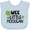 AE-Light Blue, variant on Inktastic St. Patrick's Day Wee Little Hooligan with Clovers Boys or Girls Baby Bib