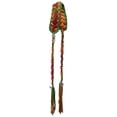 thumbnail image 1 of Diadema bohemia de punto para mujer, ideal para fiestas de disfraces y adolescentes. verde, 1 of 8