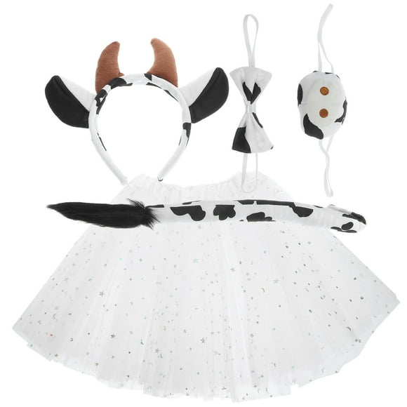OULII Cow Ears Headband for Kids Role Play Costume Party Dress Up Props Assorted Color