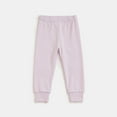 thumbnail image 2 of FAOWME Child Baby Girls Leisure Soft Leggings Toddler Wear Trousers Light Purple 8-9 Years, 2 of 8