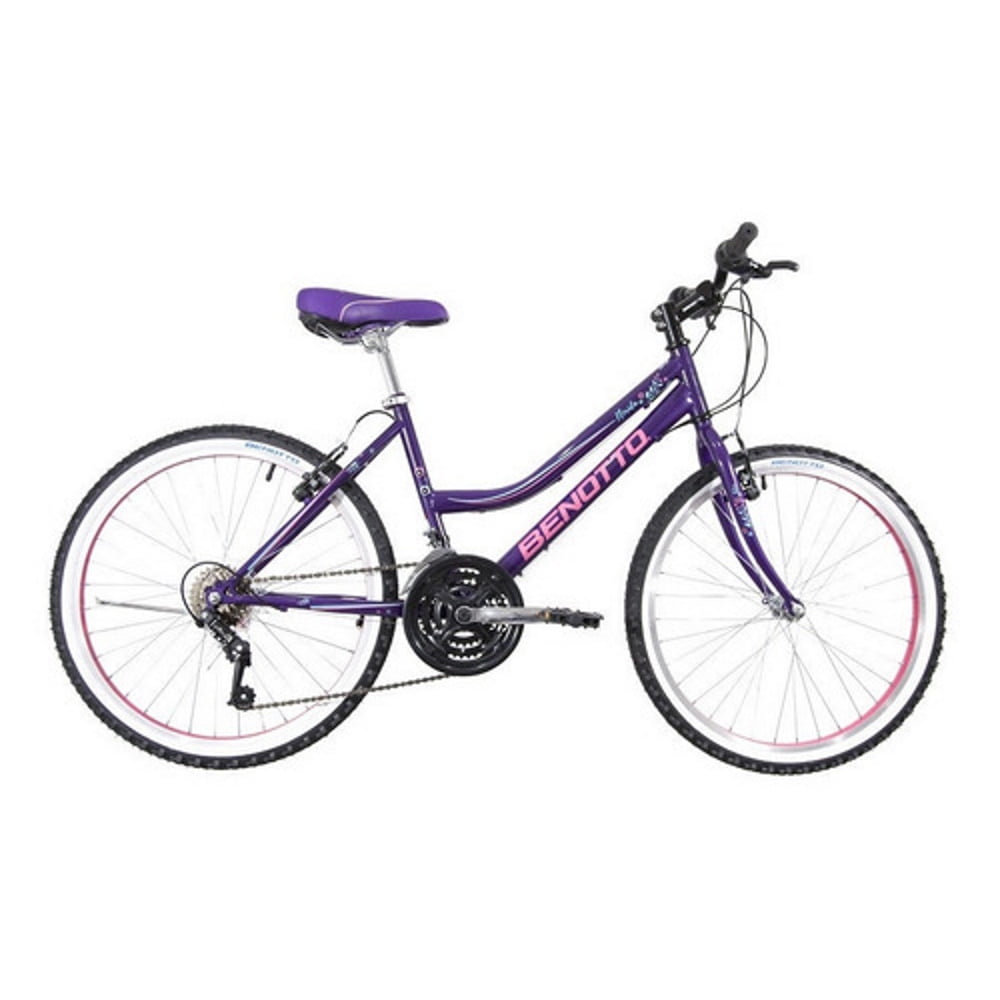 Bicicleta Montaña Benotto R24 21V Sunrace Morado