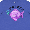 thumbnail image 4 of Inktastic Cutest Catch Cute Purple Fish Youth T-Shirt, 4 of 5