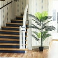 thumbnail image 7 of Danolapsi Artificial Palm Tree,Tall Fake Areca Palm Plant with Stable Pot,Potted Tropical Artificial Plant for Home Office Indoor Outdoor Decor, 7 of 7