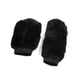 thumbnail image 1 of 2 En 1 Negro Suave Felpa Cubierta Funda de Engranaje Coche Pomo Cuello de Cambio del Freno de Mano Mangas Protectoras, 1 of 1