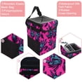 thumbnail image 2 of Print Mini Trash Can for Car - Foldable, with Lid, Leak-Proof, Hanging Storage Bag, 2 of 6
