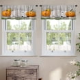 thumbnail image 2 of LALILO Kitchen Curtain Valance Golden Retriever Sleeping Rod Pocket Window Curtain 52"x 18" Set of 2, 2 of 5