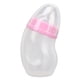 thumbnail image 3 of Biberón de alimentación para mascotas de 180 ml, biberón con tetina para alimentación de mascotas con cabeza torcida para bebés, gatos, perros, rosa, 3 of 9