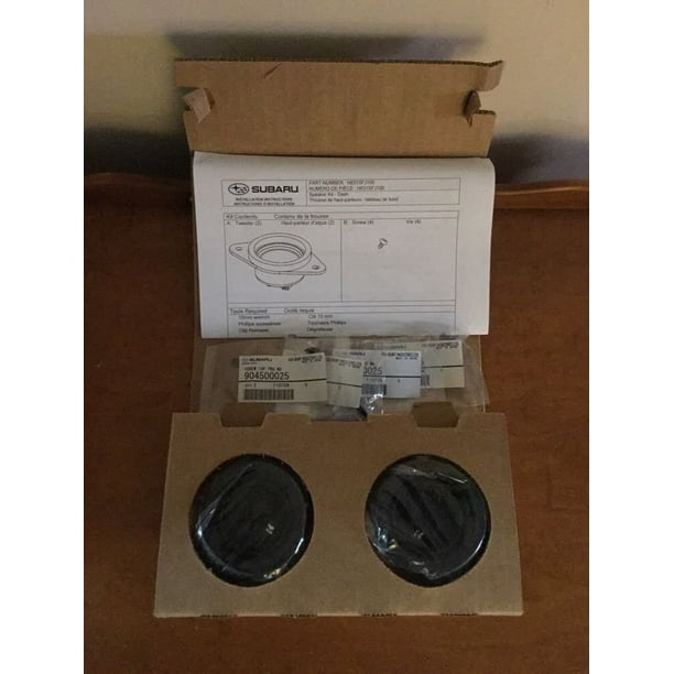 Genuine Subaru Tweeter Kit by Kicker Wrx STi Forester Crosstrek