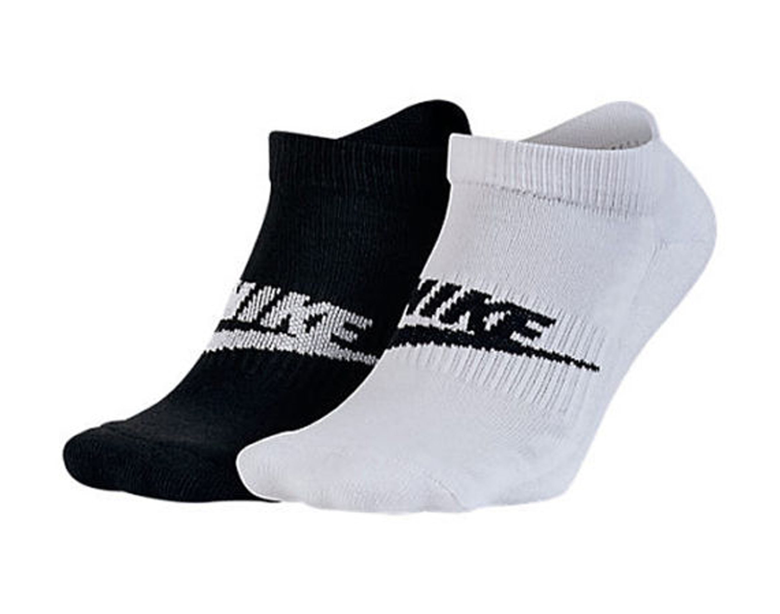 Nike Sportswear Futura No-Show Men's Socks Black/White sx5481-901 ...