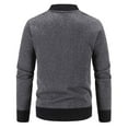 thumbnail image 5 of Fesfesfes Fleece Coat for Men's Fashion Fall And Winter Plaid Hooded Fleece Knitted Sweater Sweater Jacket, 5 of 5
