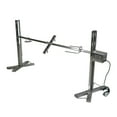Titan Outdoors Stainless Steel 90 lb Capacity Open Fire Rotisserie