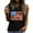 Black, variant on Tank Tops for Women Summer Casual Short Sleeved Round Neck Loose Sleeveless T Shirt Graphic Tees