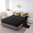 thumbnail image 5 of Homewish Highland Bull Twin Bedding Sets 7-Piece for Female Men,Vintage Cabin Cottage Windmill Bedding Comforter Set Microfiber,Chic Floral Daisy Breathable Sheet Sets,Luxury Bedroom Decor, 5 of 8