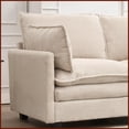thumbnail image 3 of Modern Cloud-Style 2-Seat Teddy Velvet Sofa – Cozy Living Room & Apartment Couch, 3 of 19