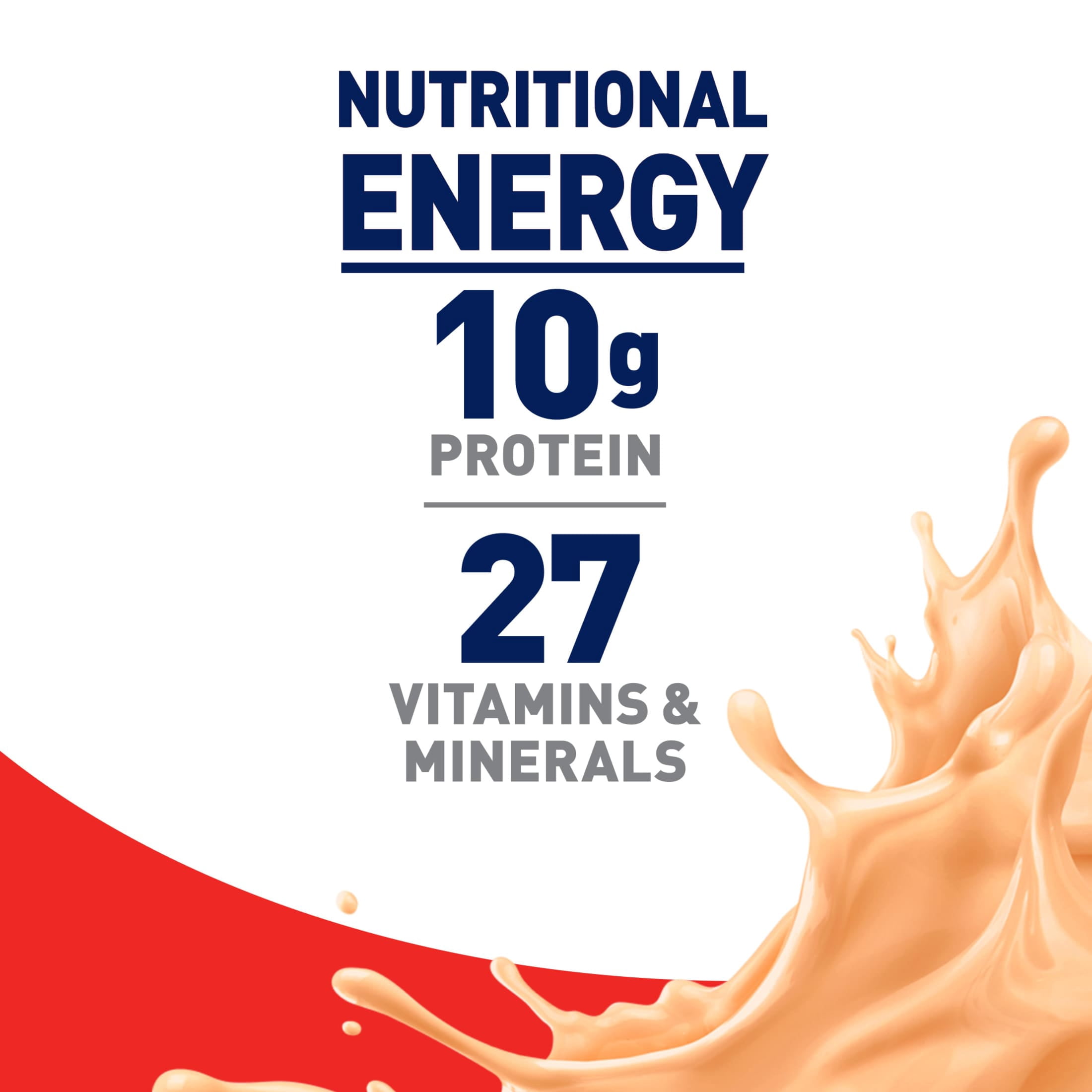 (3 pack) BOOST Original Ready to Drink Nutritional Drink, Peaches & Creme , 24 Count (4 - 6 Packs)