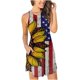 thumbnail image 3 of Vestido de tirantes sin mangas para mujer Vestido de bolsillo con cuello redondo y estampado de personalidad Pompotops ghjkhdj4257, 3 of 7