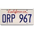 thumbnail image 1 of Training Day | ORP 967 | Metal Stamped License Plate, 1 of 2