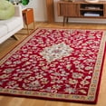 thumbnail image 3 of SAFAVIEH Blossom Layla Floral Area Rug, Red/Ivory, 4' x 6', 3 of 12