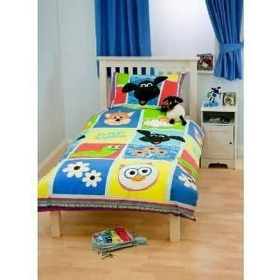 Timmy Time Playtime Single Twin Quilt Duvet Cover Set, Kids Room Decor New