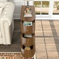 thumbnail image 7 of 3 Drawers End Table, Narrow Sofa Side Table for Living Room, Slim Nightstand Bedside Table, 7 of 7