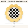 thumbnail image 4 of MACKENZIE-CHILDS Butterfly Toile Ceramic Dinner Plate, 11 Inches, Buttercream, 4 of 6