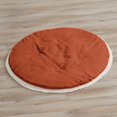 thumbnail image 1 of Sweet Jojo Designs Orange Boho Bohemian Boy Girl Baby Play Mat Tummy Time Activity Infant Playmat Playpen Teepee Floor Burnt Rust Ivory Off White Farmhouse Shabby Chic Designer Modern Tassel Fringe, 1 of 4
