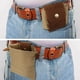 thumbnail image 2 of Bolsa , ​​bolsa de forrajeo funciones, bolsa de material cuero para cinturón, bolsa con cordón para senderismo, pya, concha , sopo BLESIY Bolsa de forrajeo, 2 of 8