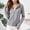 Light Gray, variant on Vinsonshop Women's Outdoor UV Sun Protection Shirt UPF 50 Lightweight Long Sleeve Hoodie Jacket Sun Cover Up Blue L