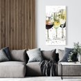 thumbnail image 2 of Beautiful wine glasses - 24"x48" canvas - Print on demand, 2 of 5