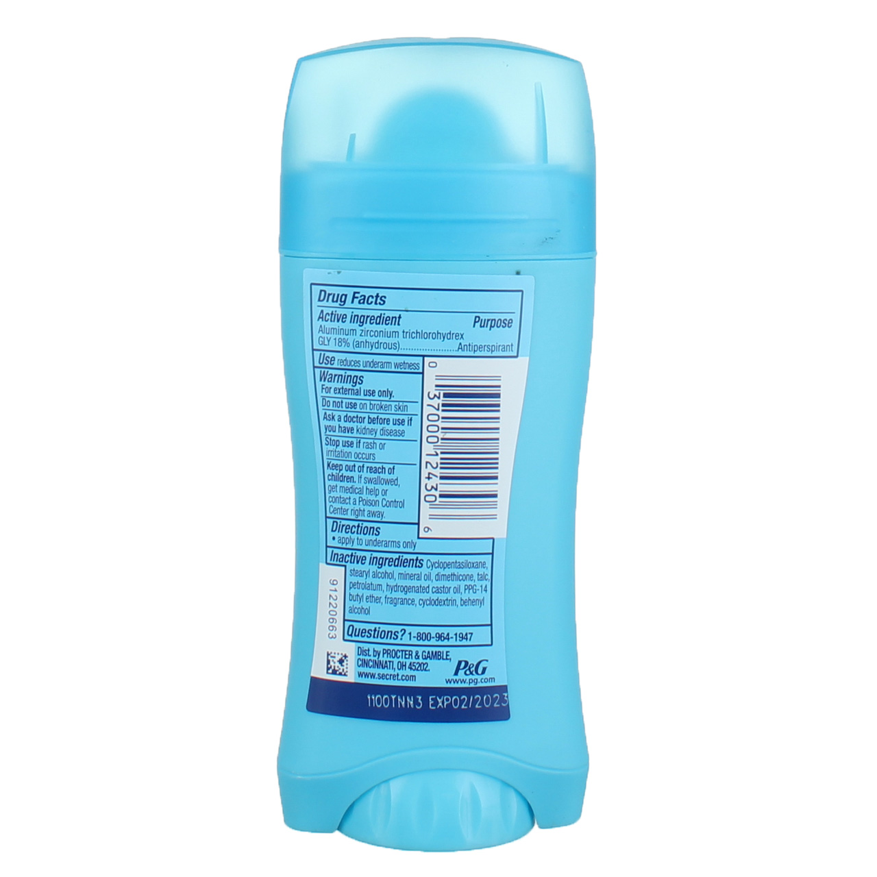 Secret Invisible Solid Antiperspirant Deodorant, Spring Breeze 2.6 oz - image 2 of 2