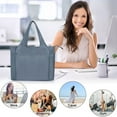 thumbnail image 6 of HuaAngel Utility Large Tote Bag Casual Shoulder Bags Women Men for Work Gym Beach Travel Shopping College, 6 of 6