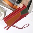 thumbnail image 4 of Womens RFID Blocking Zip Around Wallets Large Cell Phone Holder Clutch Travel Purse Wristlet, 4 of 5